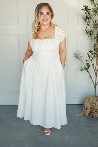 SIMPLICITY SNOW WHITE DRESS