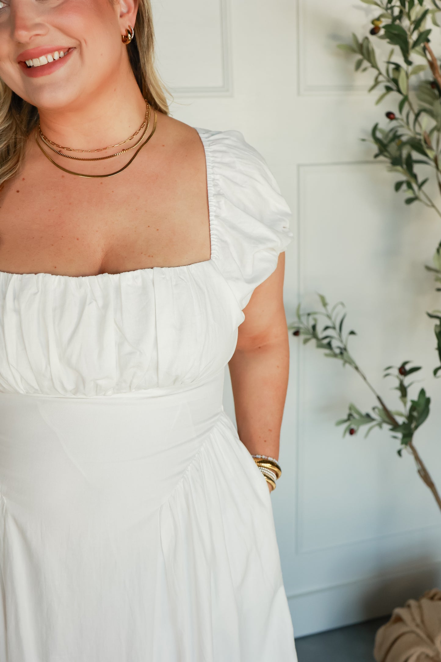 SIMPLICITY SNOW WHITE DRESS