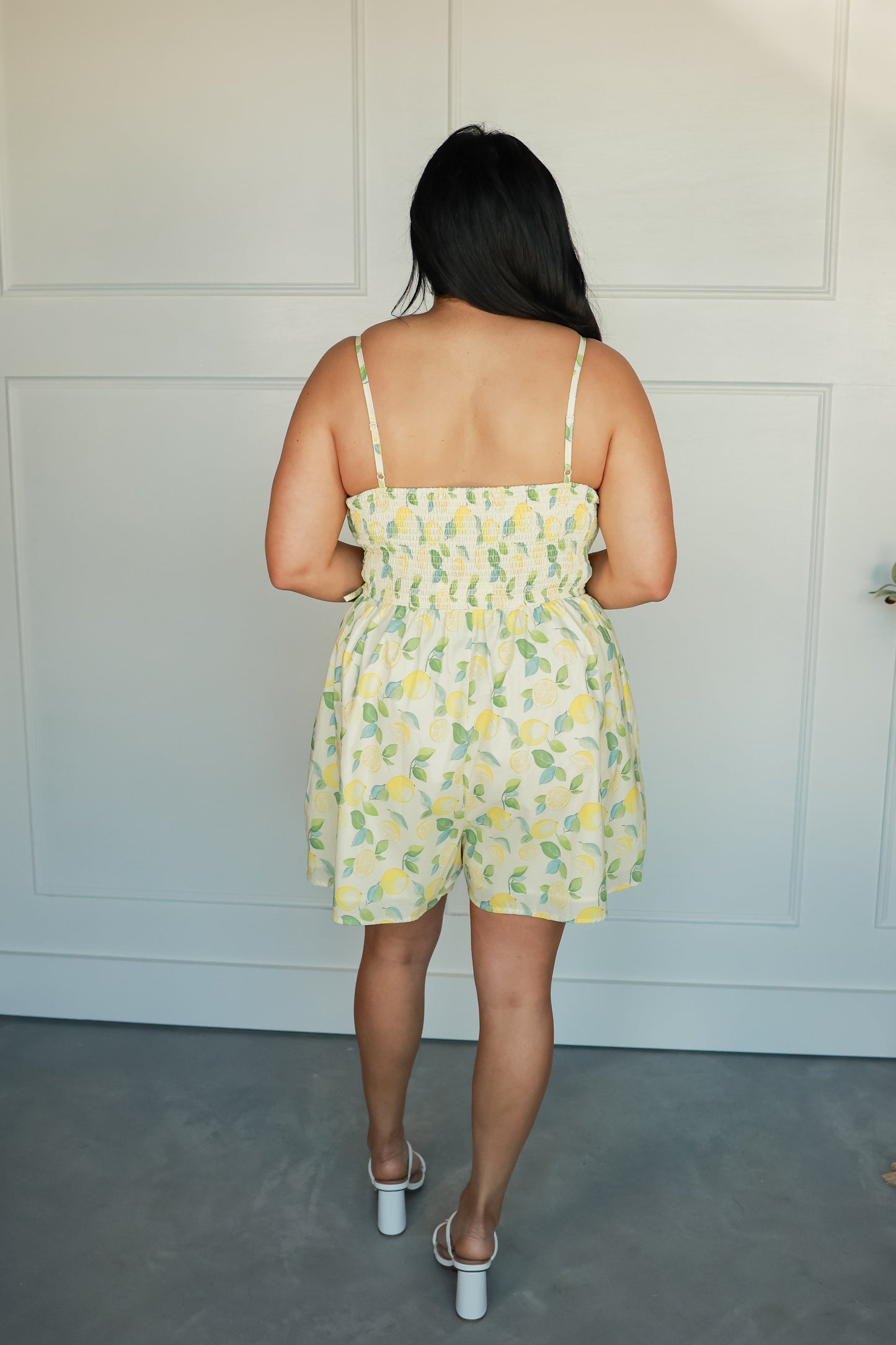 SUN KISSED LEMON ROMPER