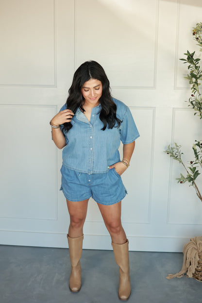 CLASSIC CHARM DENIM SET | BOTTOMS ONLY