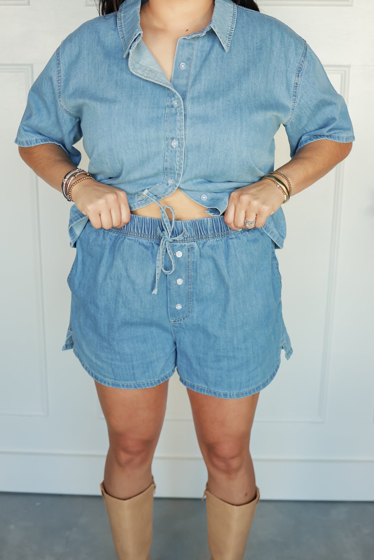 CLASSIC CHARM DENIM SET | BOTTOMS ONLY