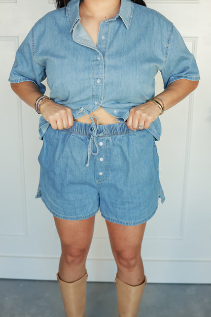 CLASSIC CHARM DENIM SET | BOTTOMS ONLY