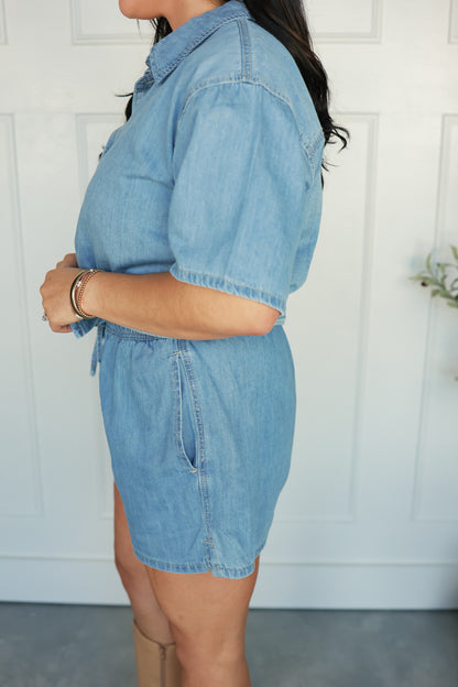 CLASSIC CHARM DENIM SET | BOTTOMS ONLY