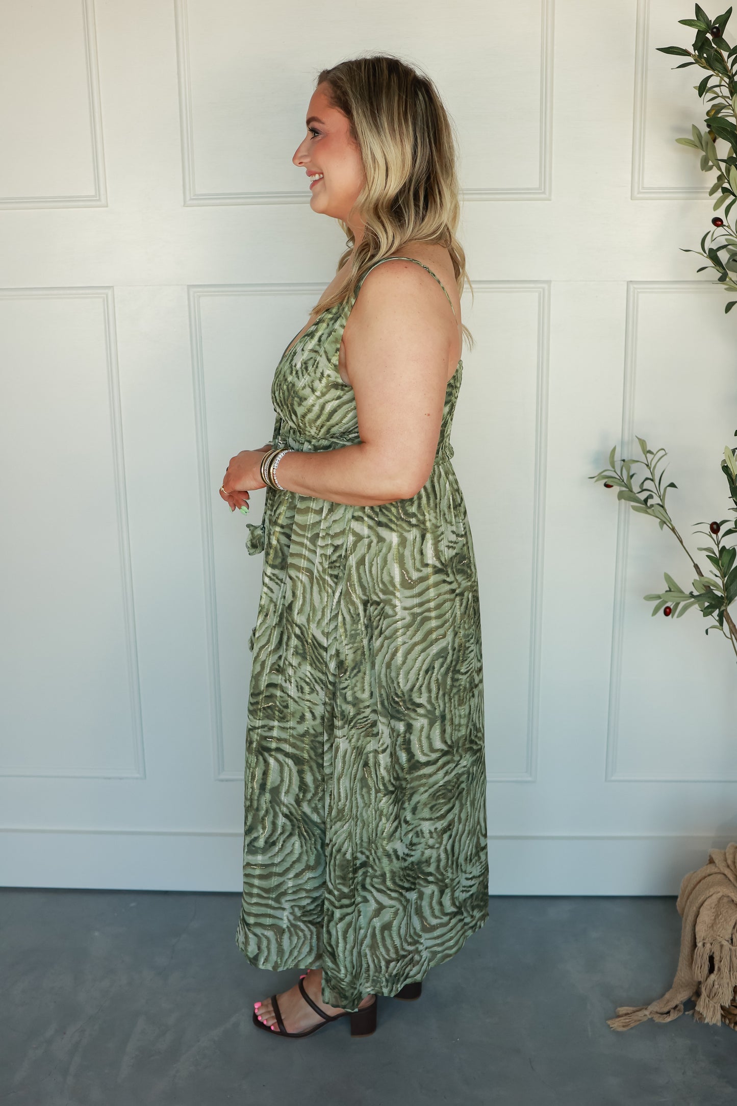 EVERGOLD MAXI DRESS