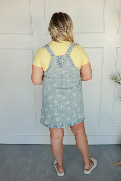 THE DANDELION DENIM OVERALLS
