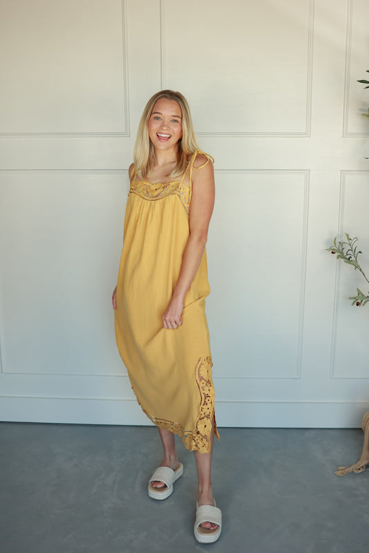 MELLOW MARIGOLD DRESS