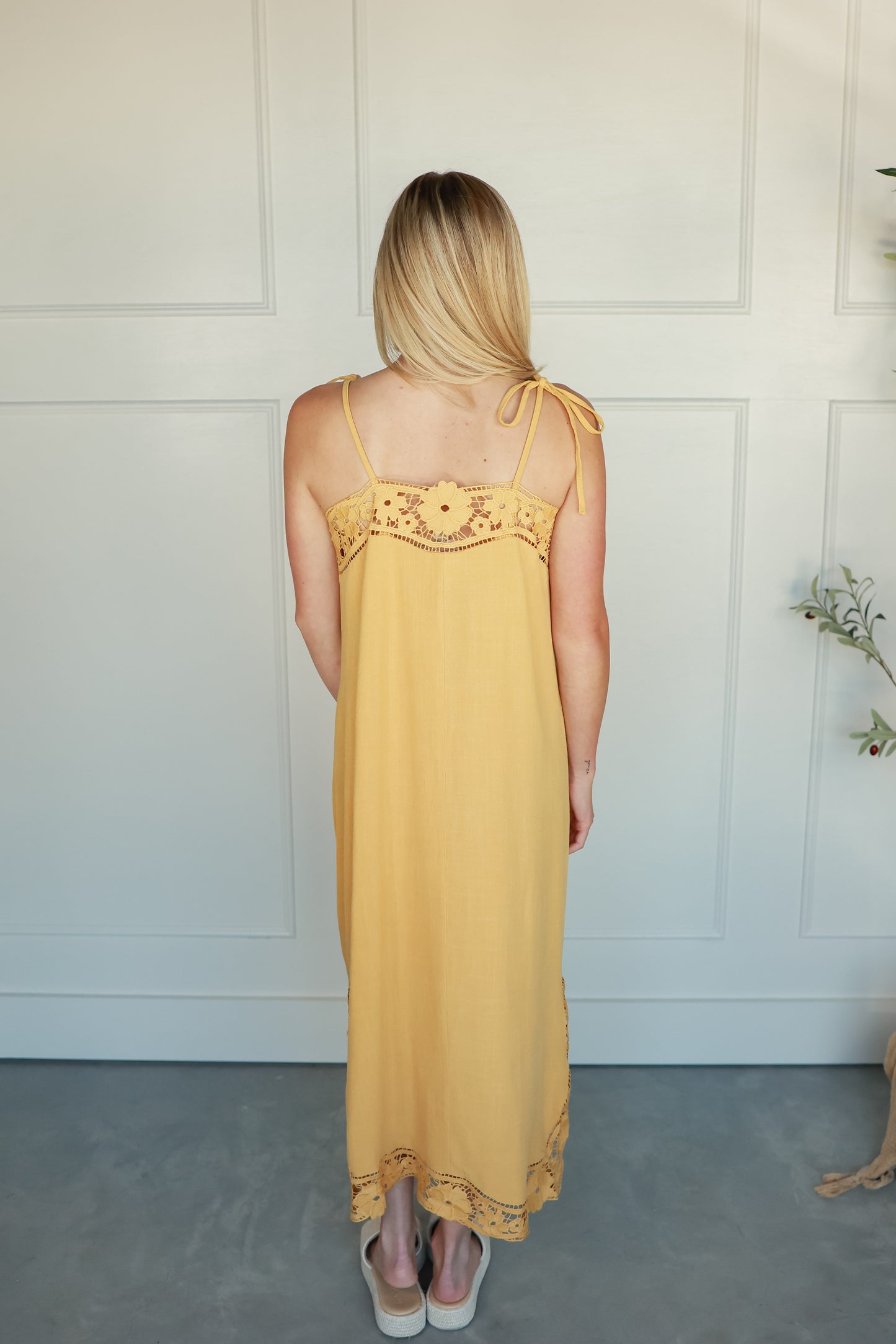 MELLOW MARIGOLD DRESS
