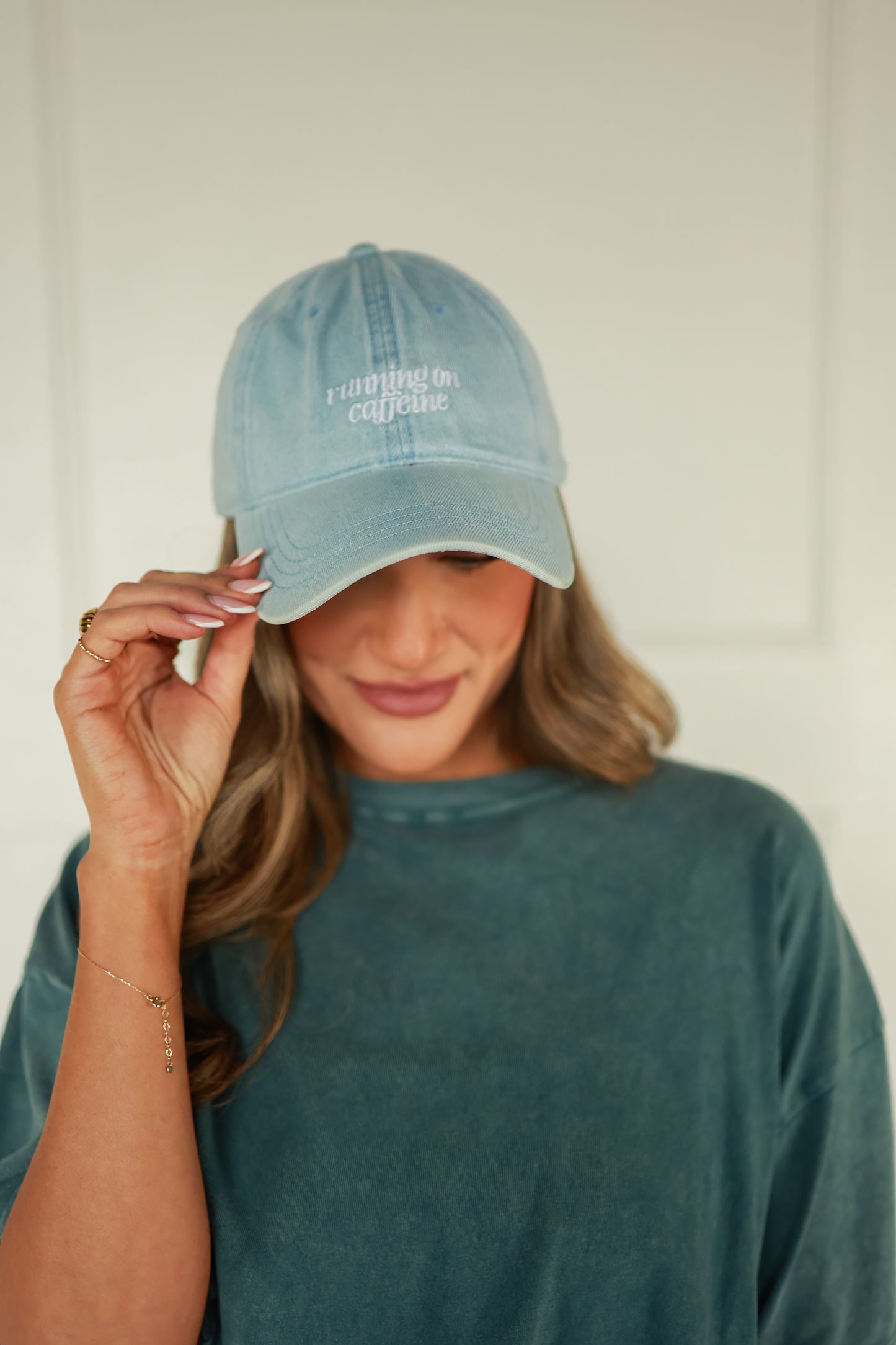 RUNNNING ON CAFFEINE | DAD HAT