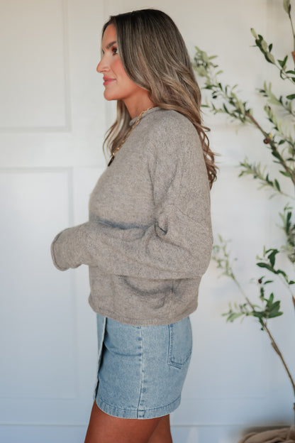 THE PIPER PULLOVER | MOCHA