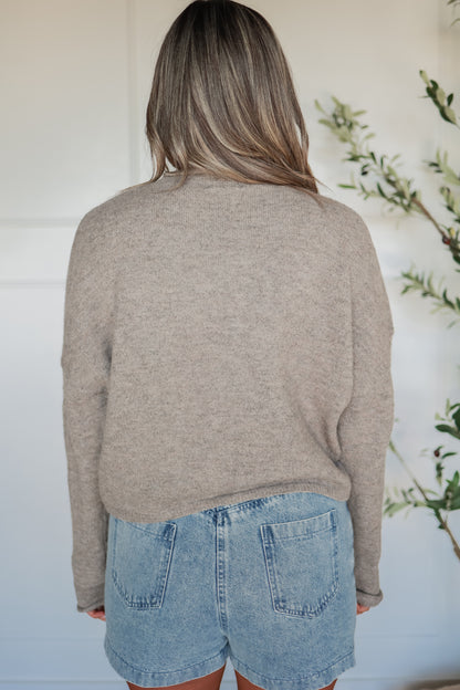 THE PIPER PULLOVER | MOCHA