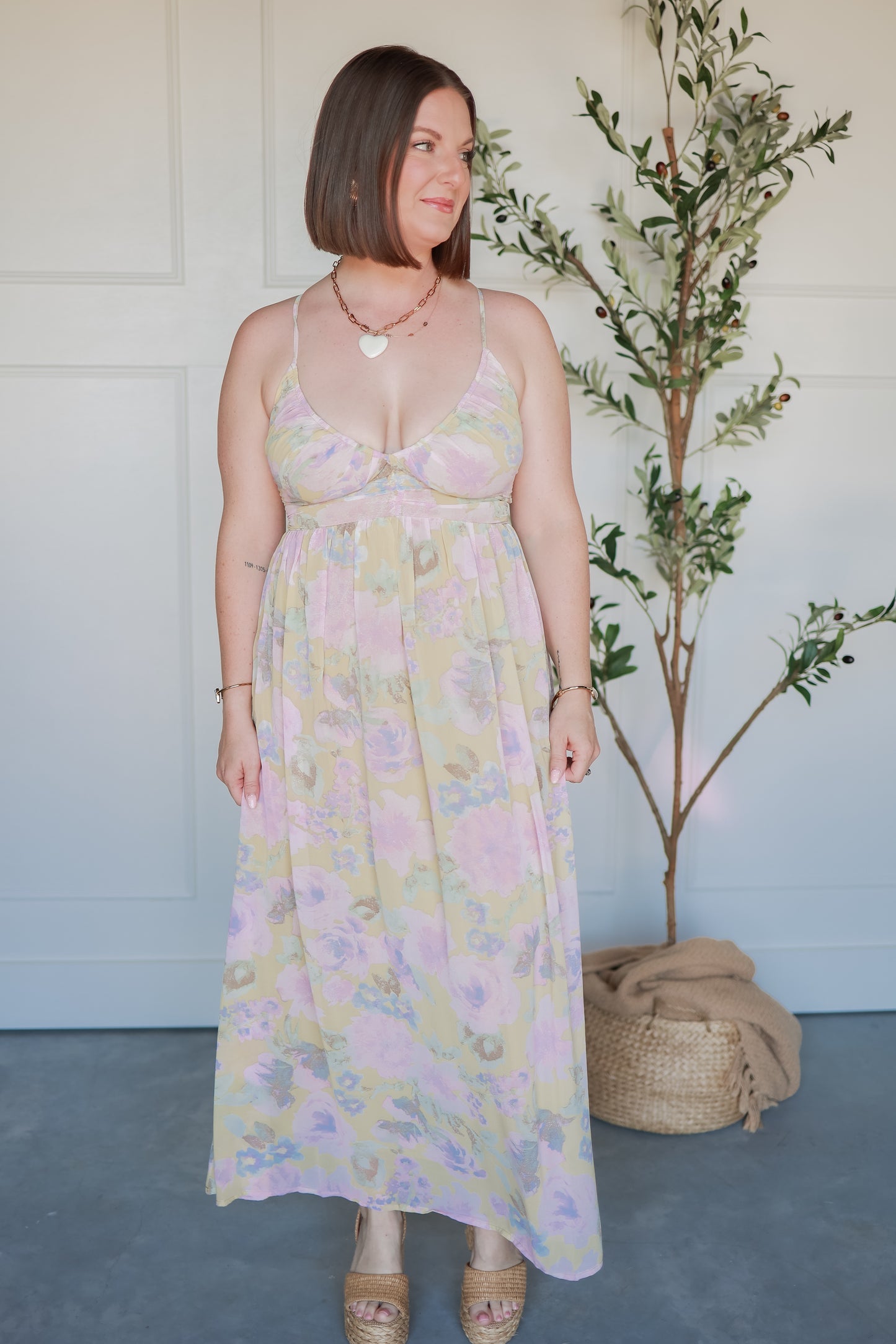 THE PAINTED PETALS DRESS