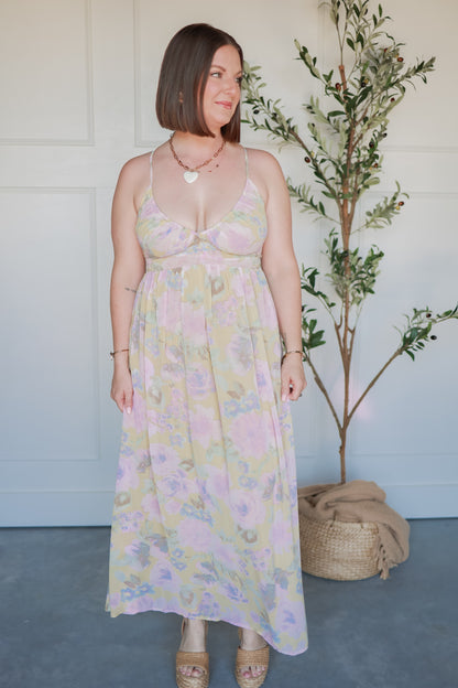 THE PAINTED PETALS DRESS