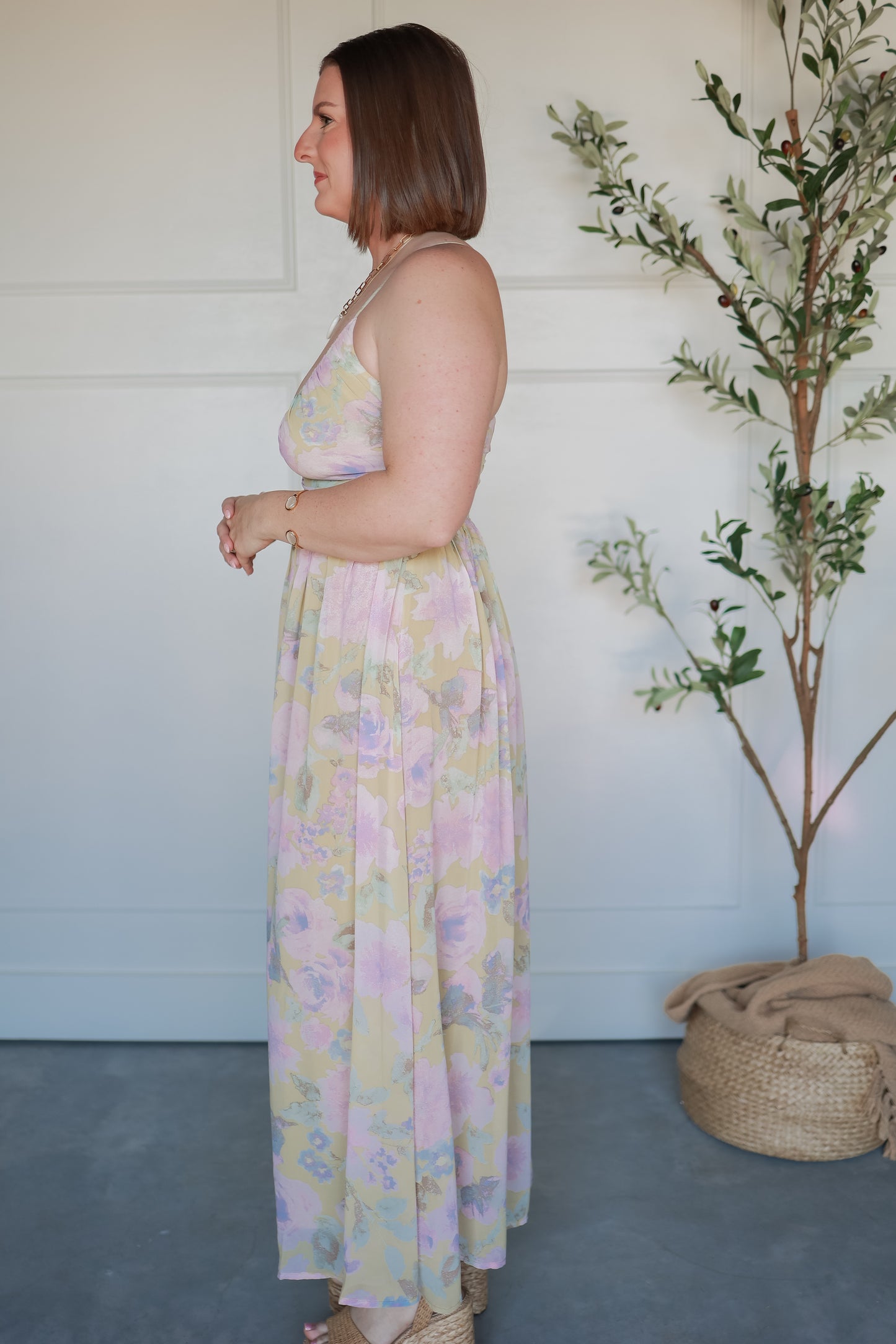 THE PAINTED PETALS DRESS