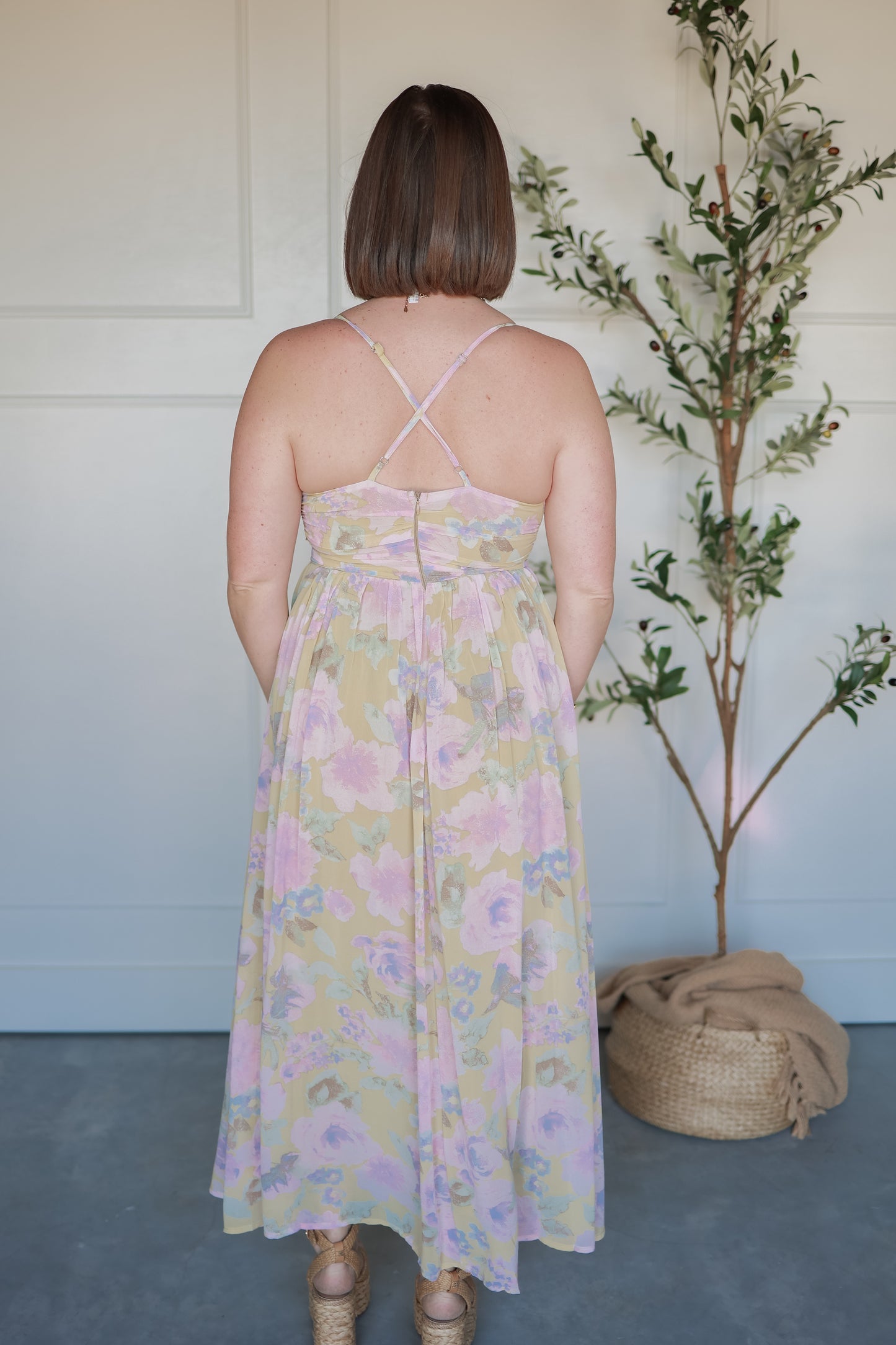 THE PAINTED PETALS DRESS