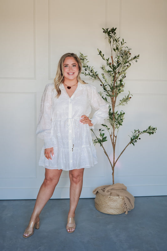 THE BRIDGERTON EYELET DRESS