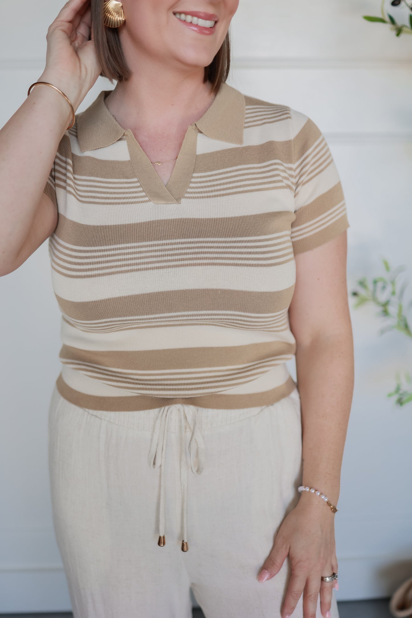 THE ELLIS STRIPE TOP