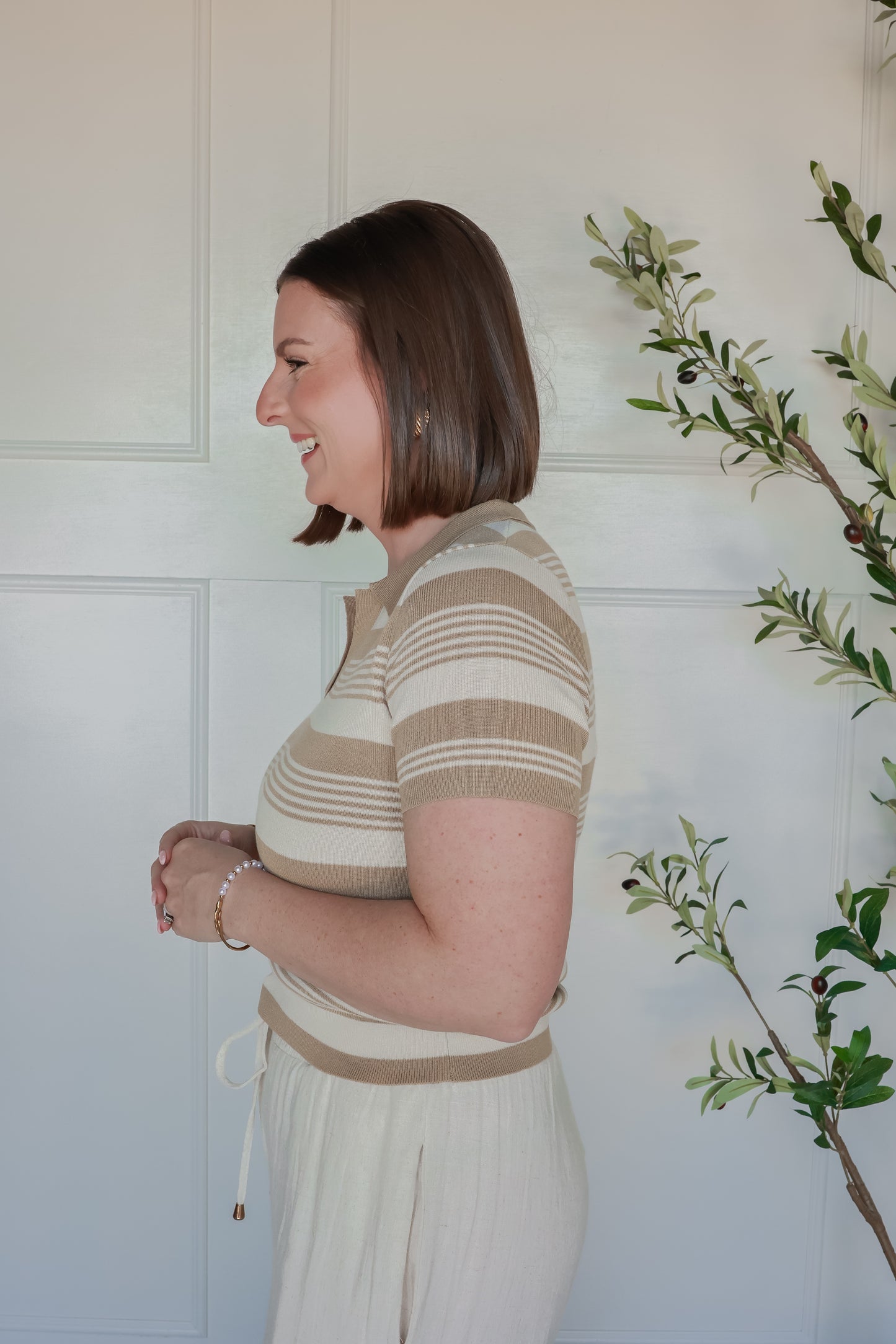 THE ELLIS STRIPE TOP