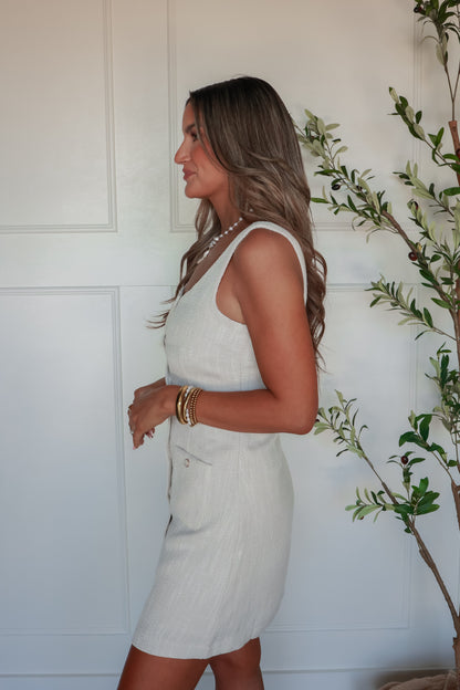 THE SIGNATURE TWEED DRESS