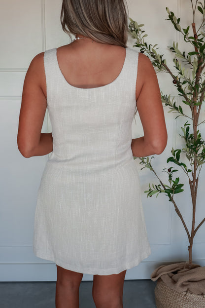 THE SIGNATURE TWEED DRESS