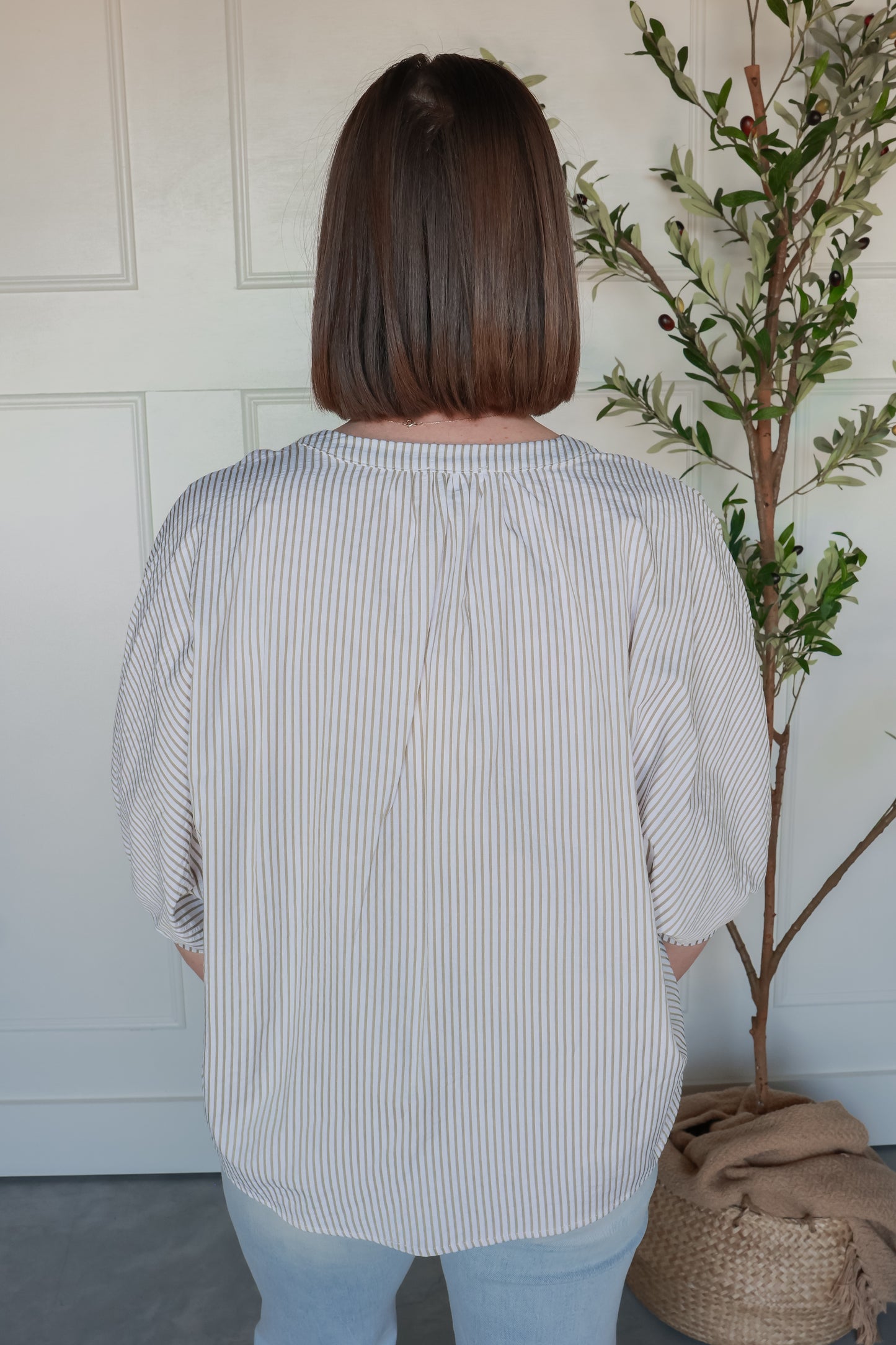 THE PINSTRIPE SEERSUCKER | SAGE