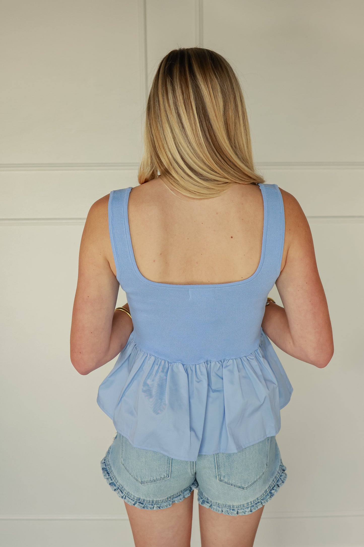 STARRY SKY BABYDOLL TOP