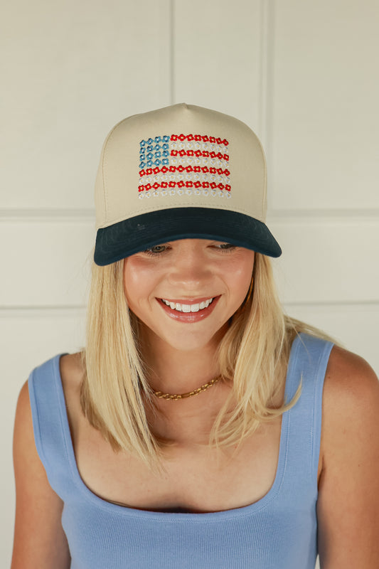 AMERICAN FLAG | TRUCKER HAT
