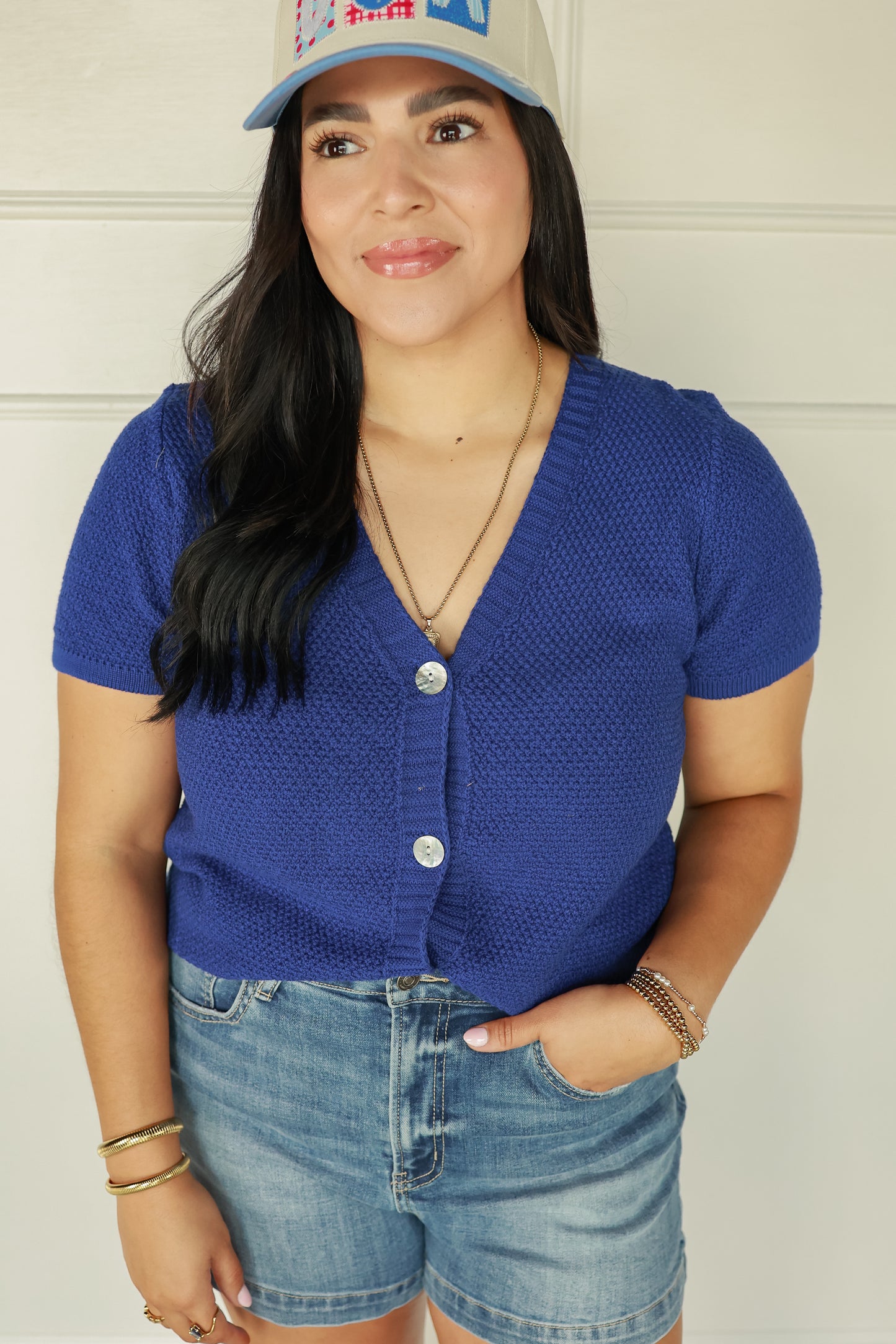 ALL AMERICAN KNIT TOP