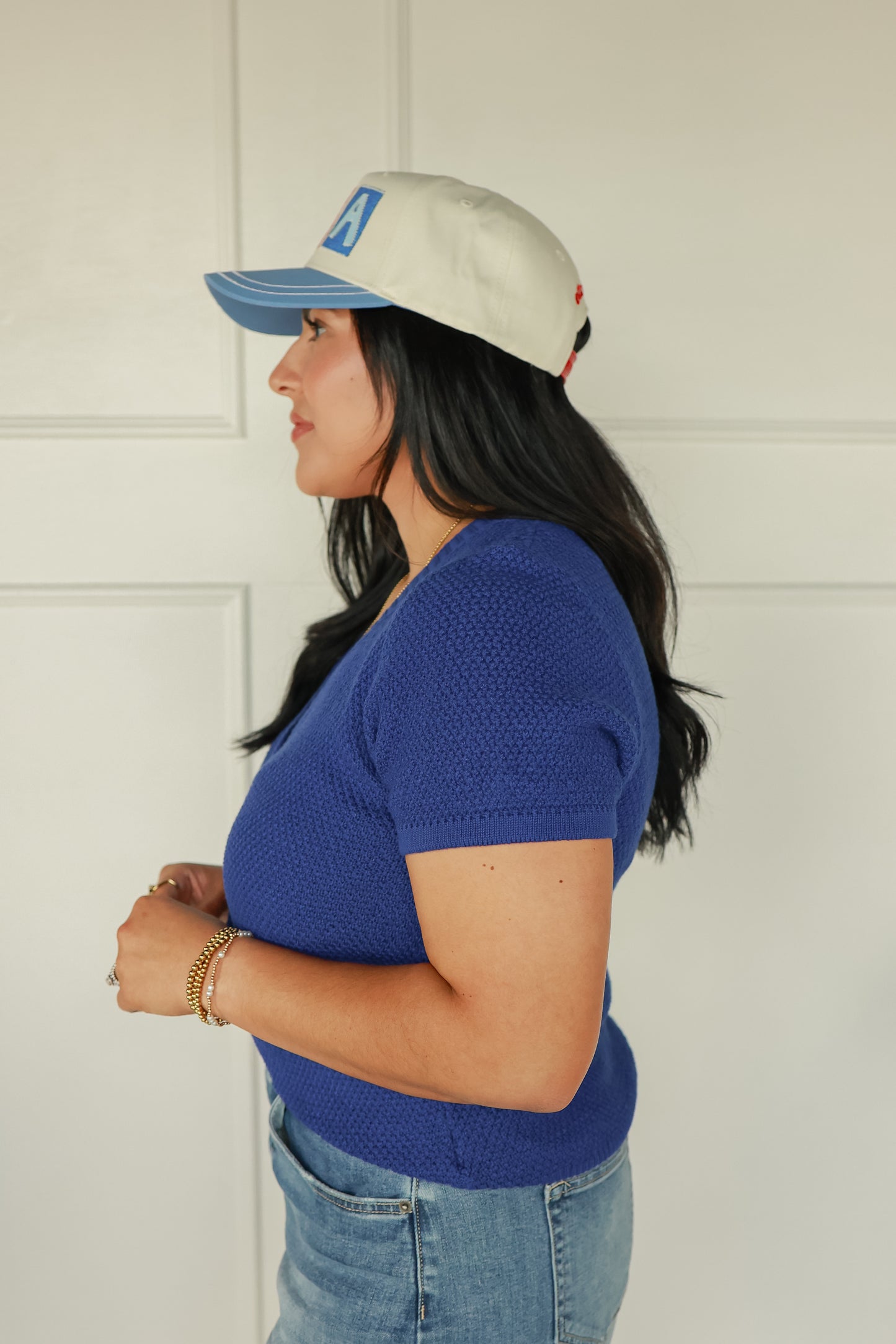 ALL AMERICAN KNIT TOP