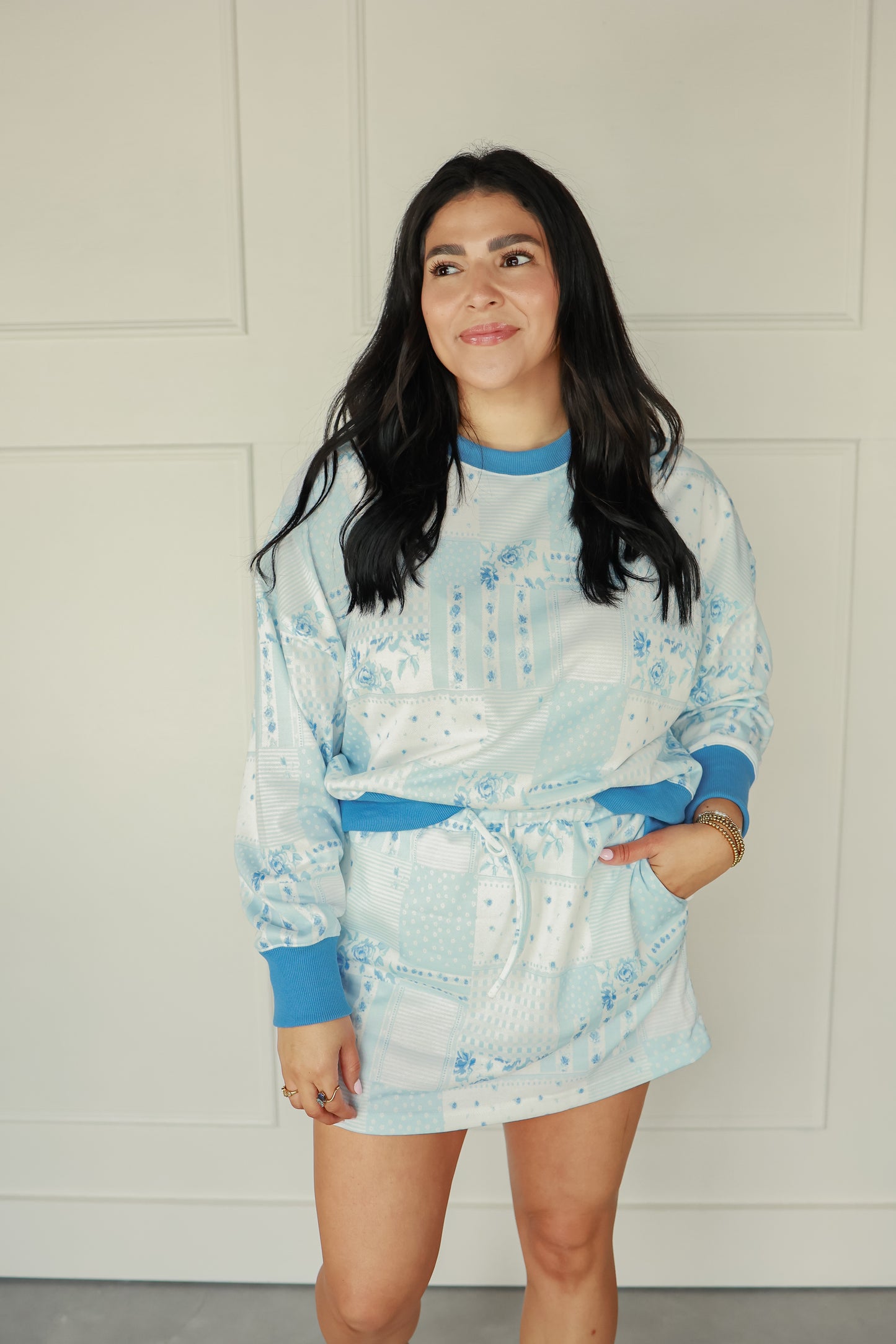 SUMMER PATCH SKORT SET