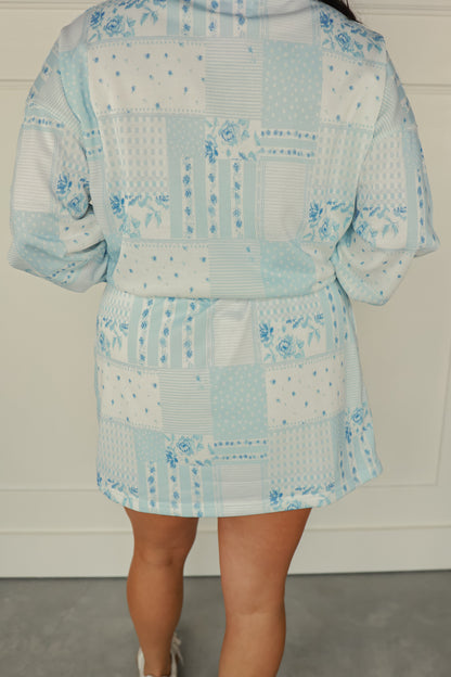 SUMMER PATCH SKORT SET