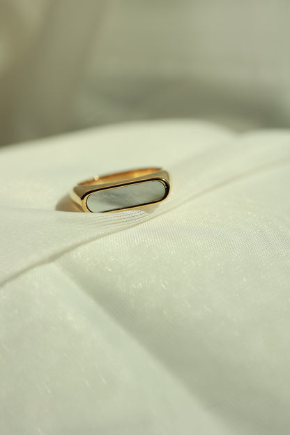 THE PEARL CREST RING
