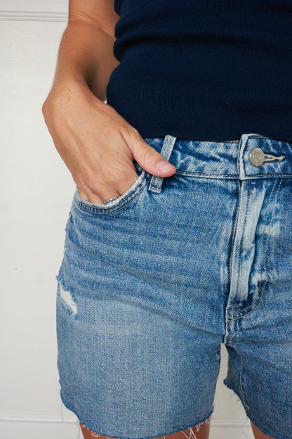 THE SUMMER STAPLE DENIM SHORTS | VERVET