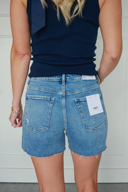 THE SUMMER STAPLE DENIM SHORTS | VERVET