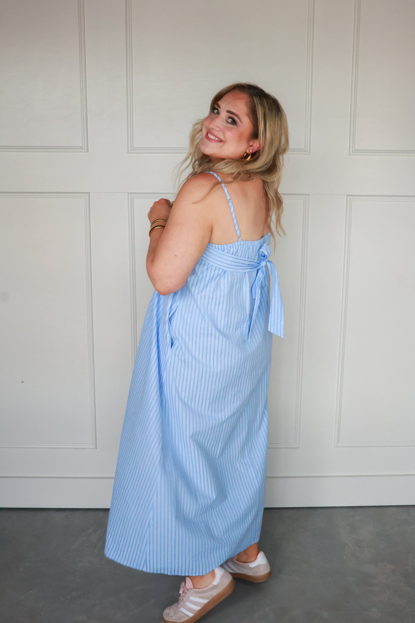 THE MAGNOLIA LANE BLUE MAXI