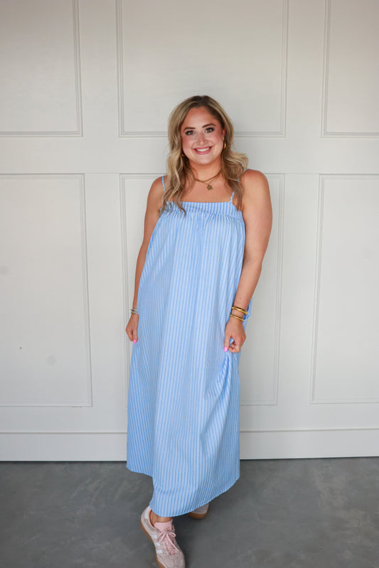 THE MAGNOLIA LANE BLUE MAXI