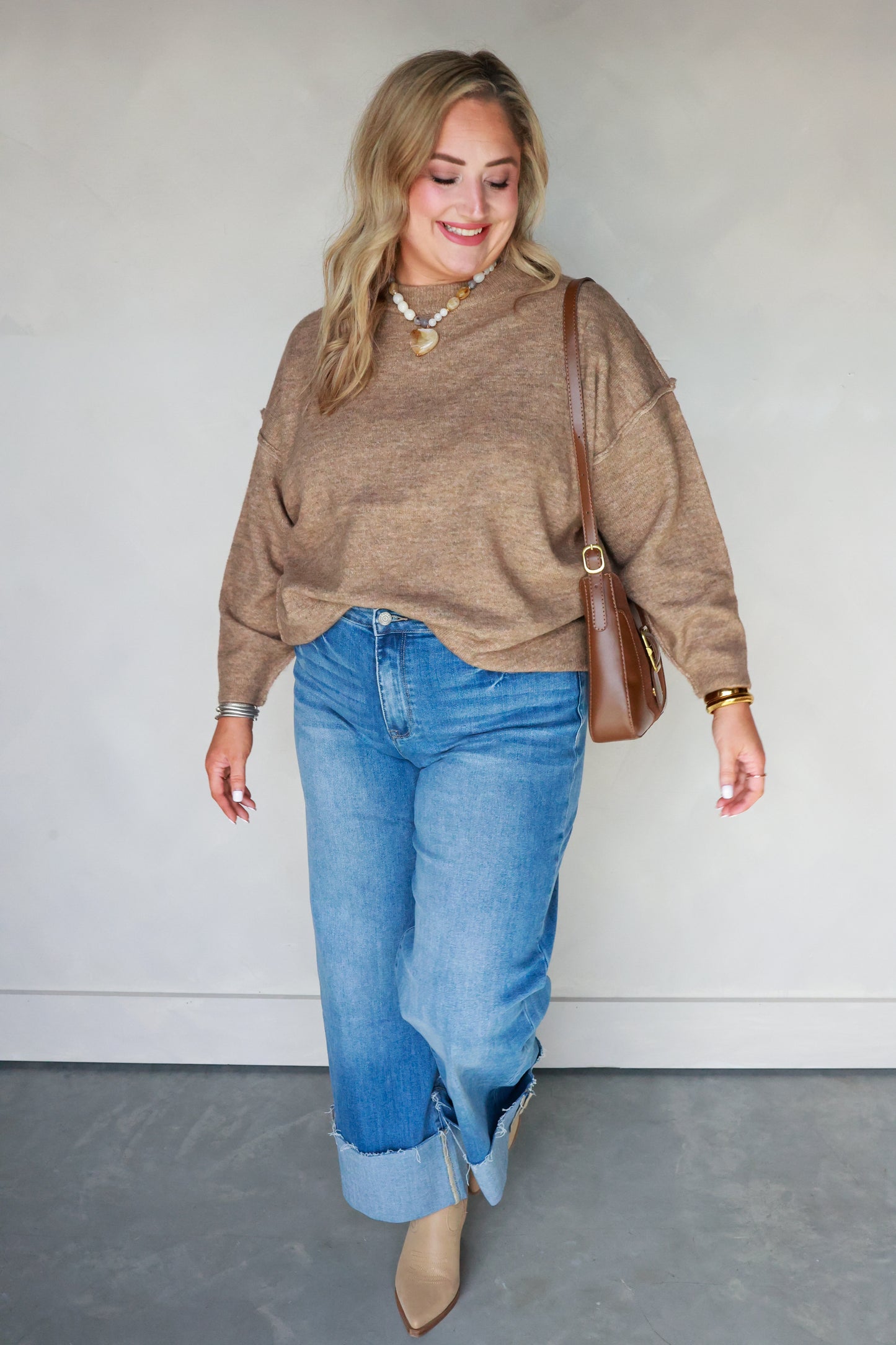THE HEATHER SWEATER