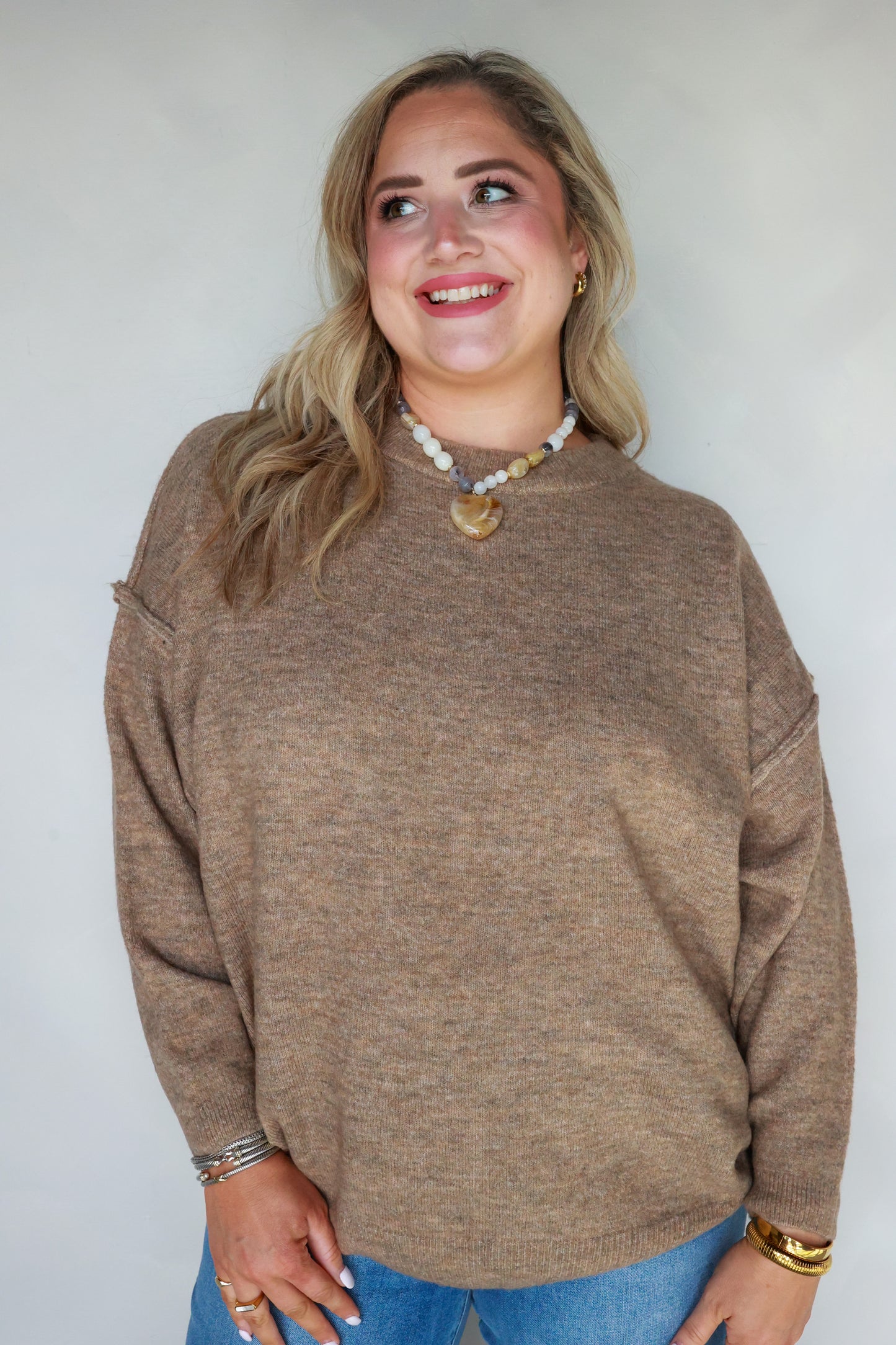 THE HEATHER SWEATER