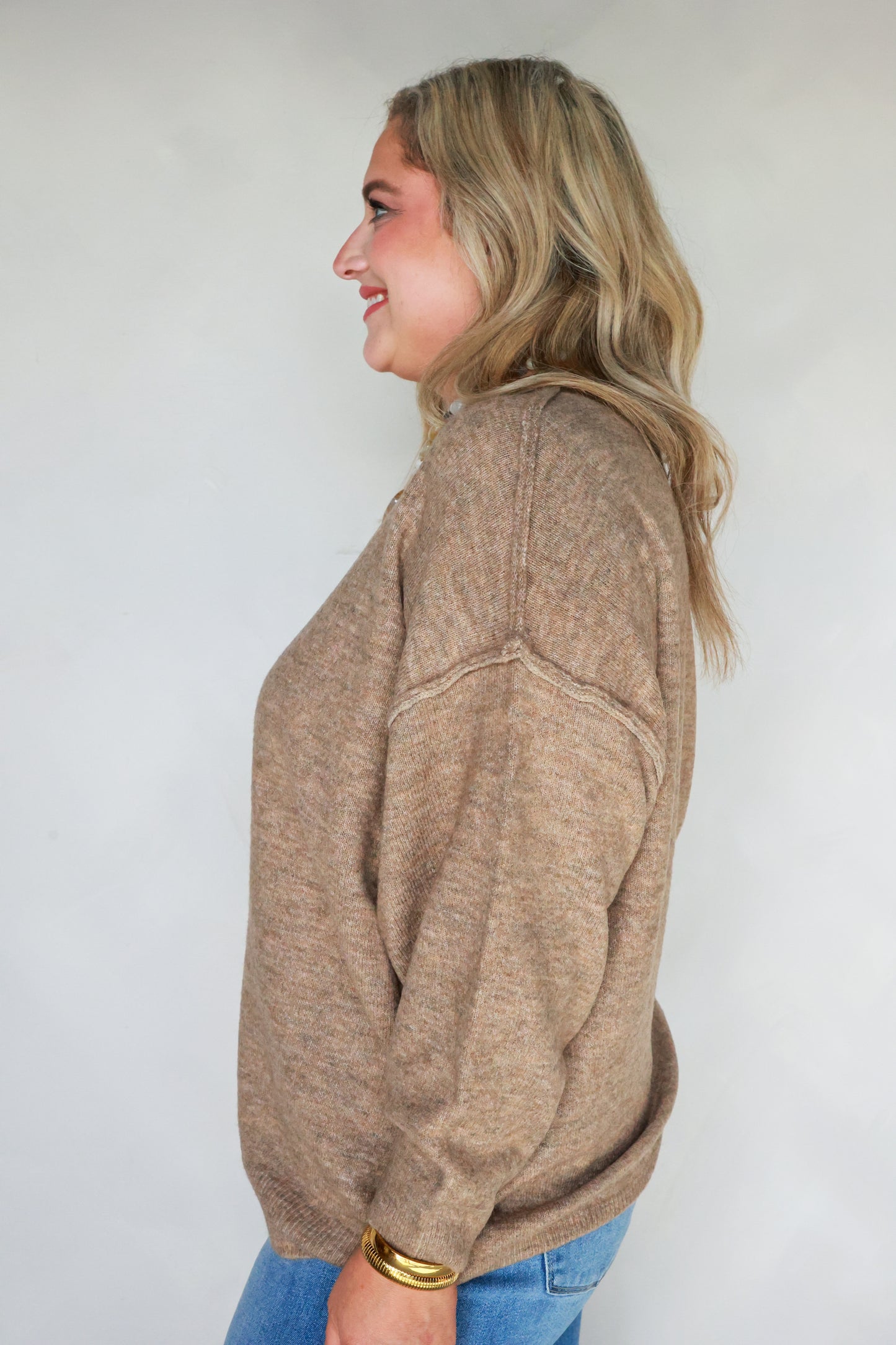 THE HEATHER SWEATER