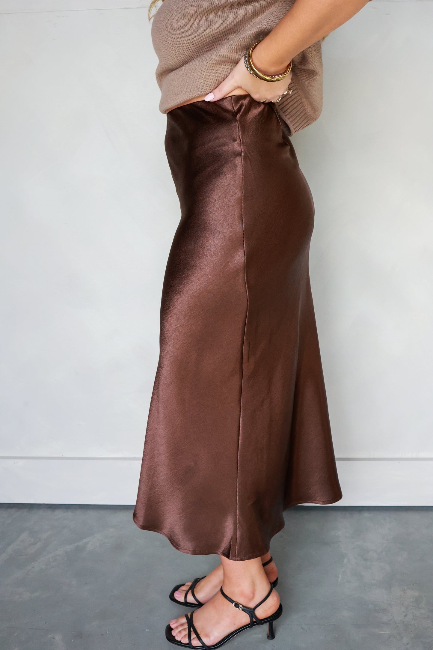 THE ELLE SKIRT | COCOA