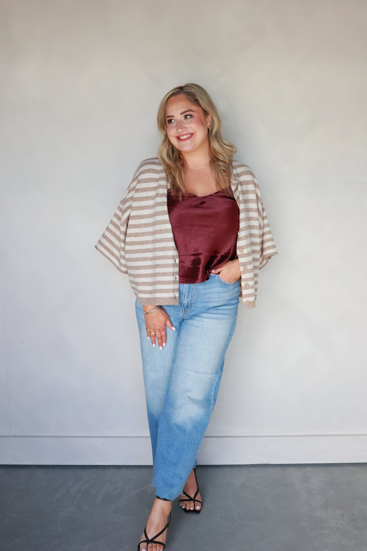 THE LUXE LAYER TANK | DARK CHERRY