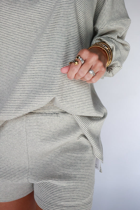 THE STRIPED HEATHER SET | BOTTOMS ONLY