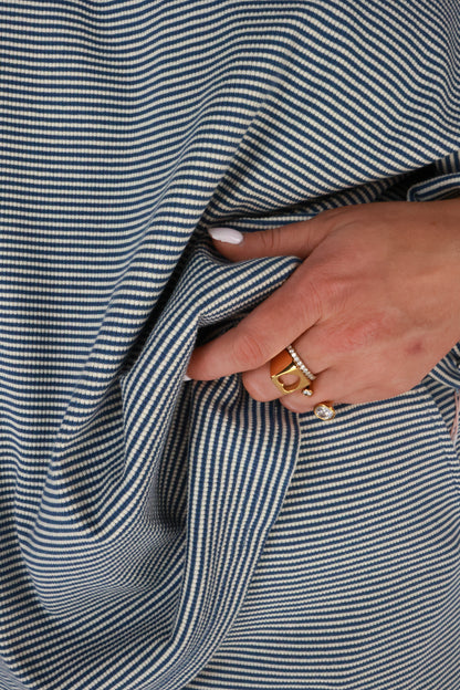 THE STRIPED BLUE SET | BOTTOMS ONLY