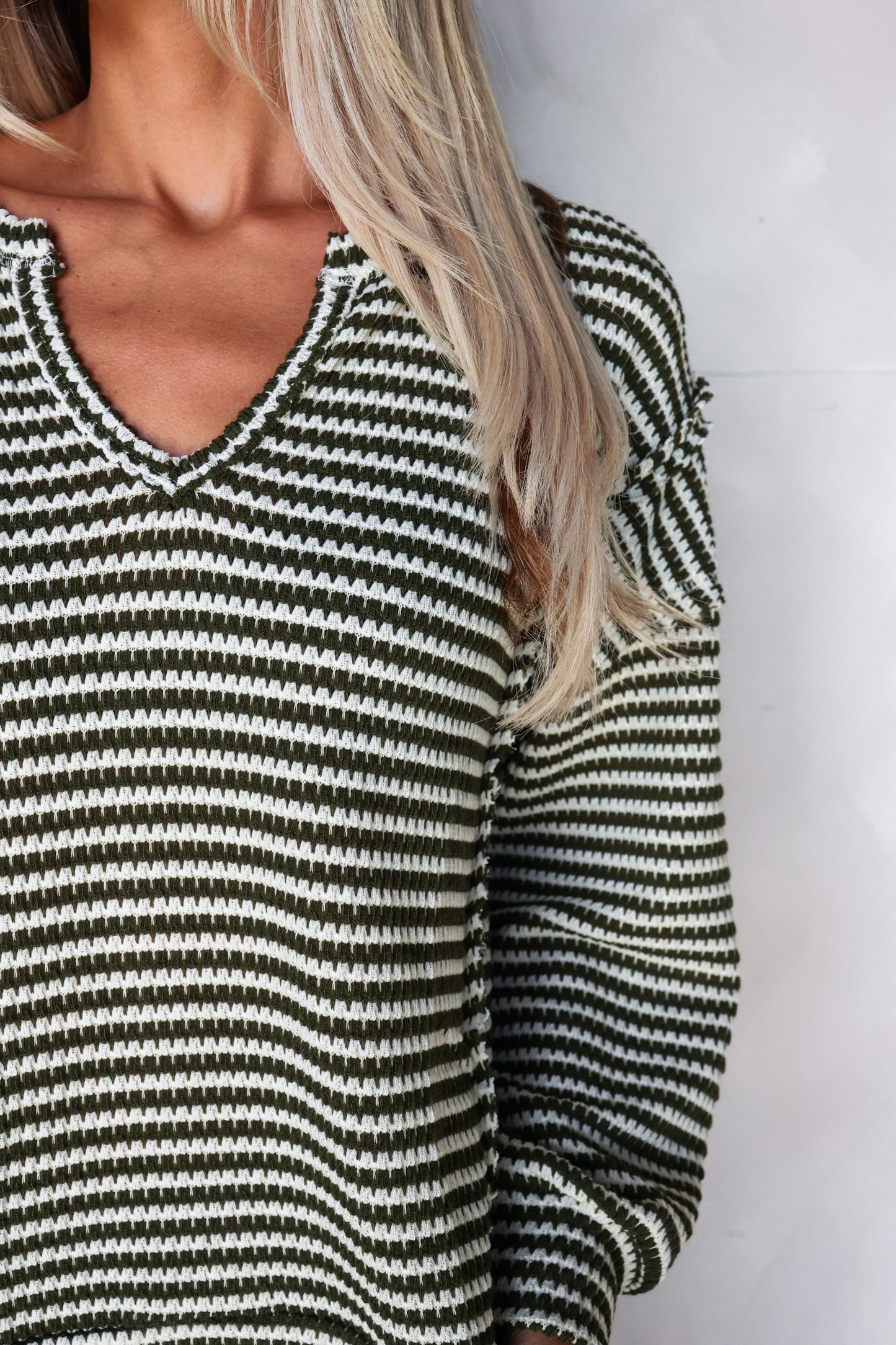 THE OLIVE GROVE STRIPE TOP