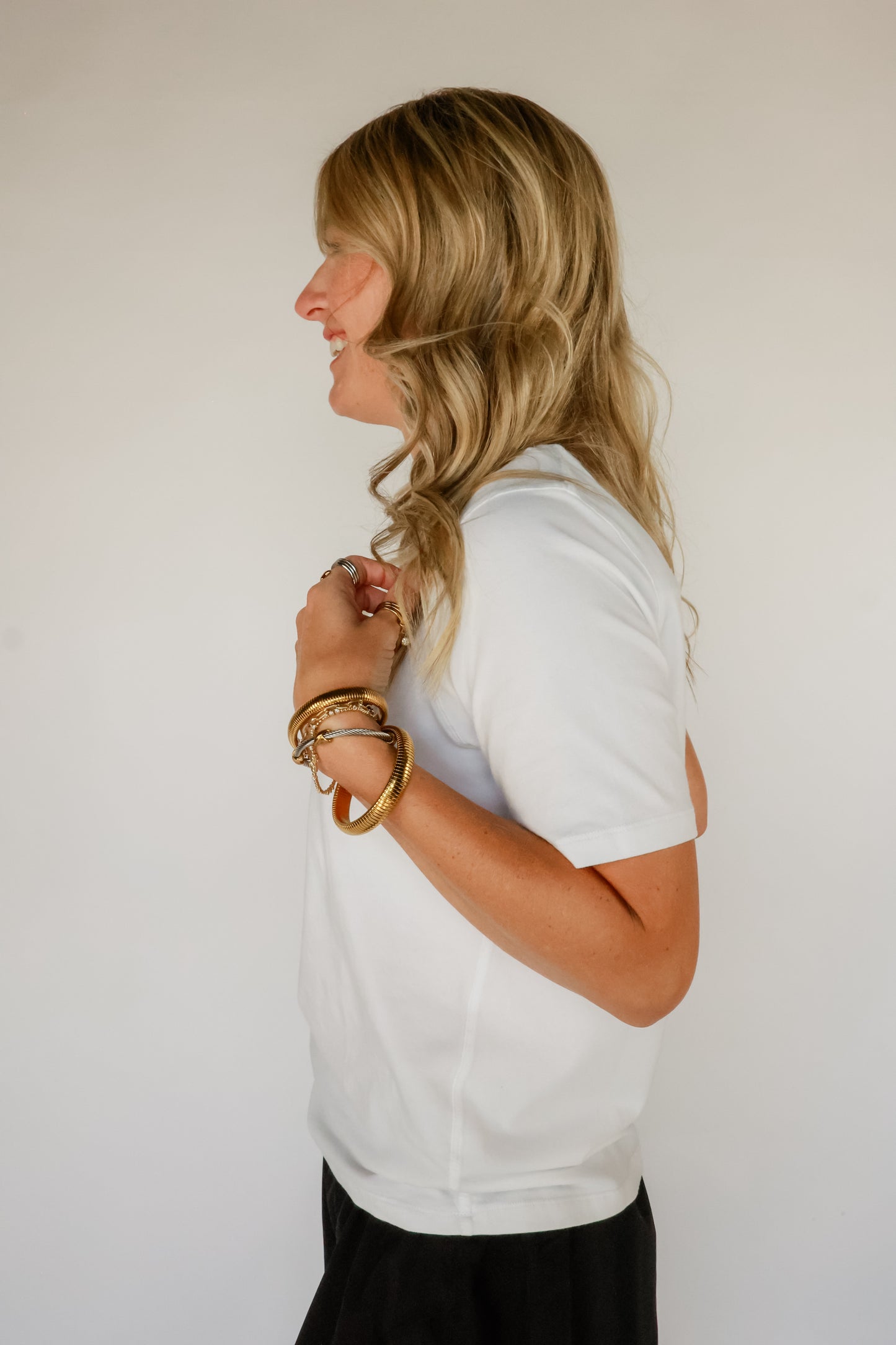 THE CORE BOXY TEE | WHITE