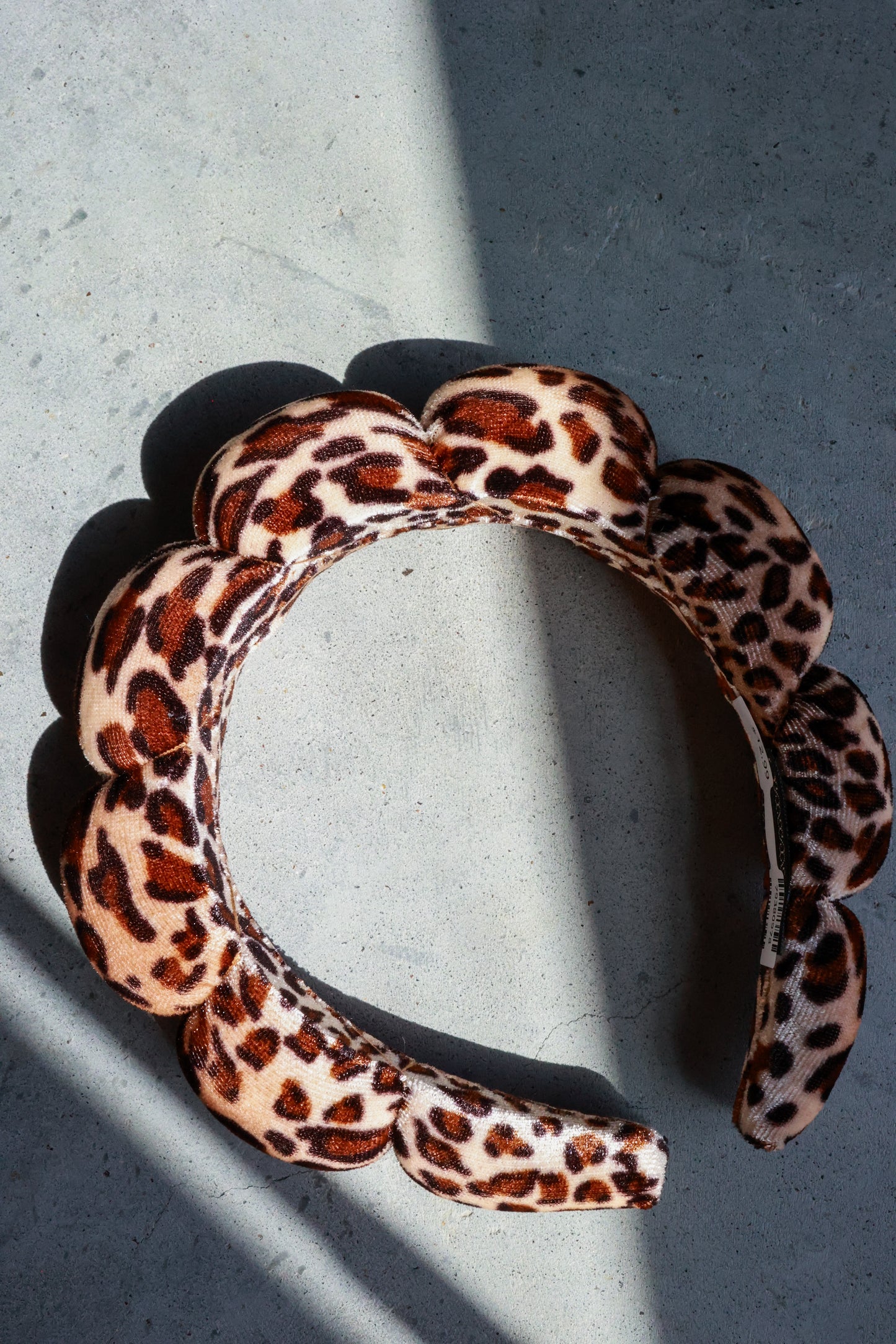 THE LEOPARD SPA HEADBAND