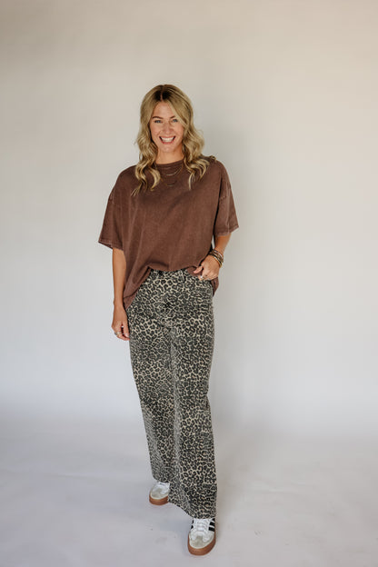 THE BIG TEE | DARK BROWN