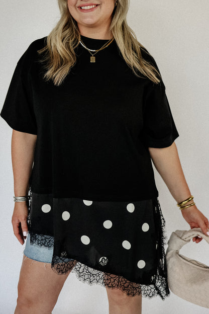 THE MARGOT POLKA DOT TOP