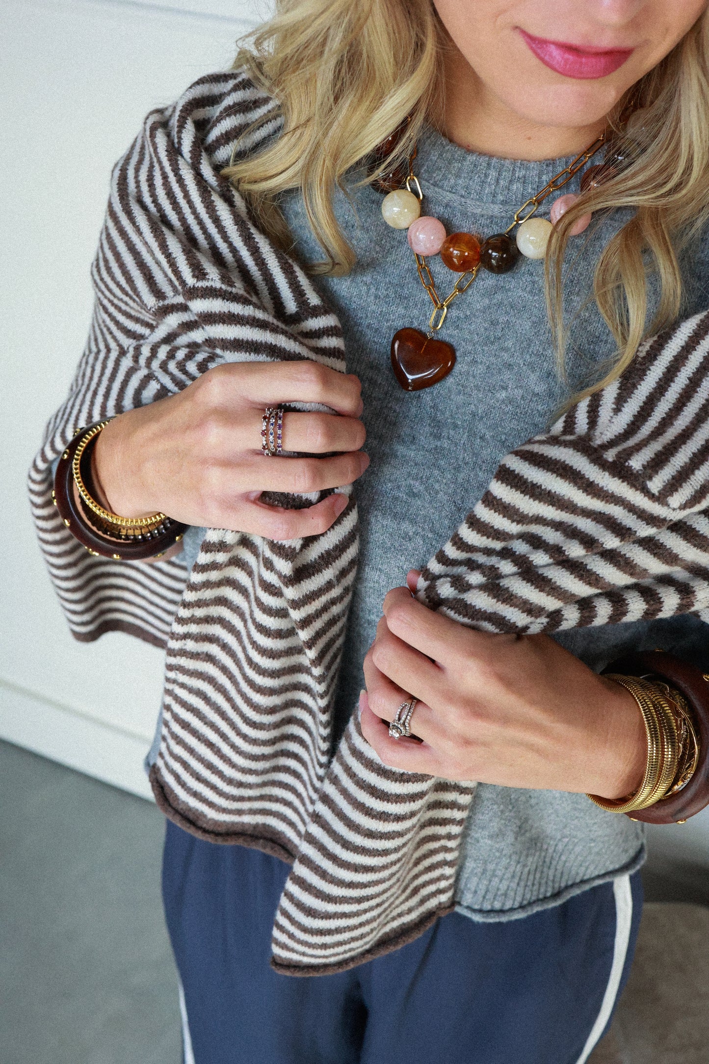 THE CAMDEN GRAY KNIT TOP