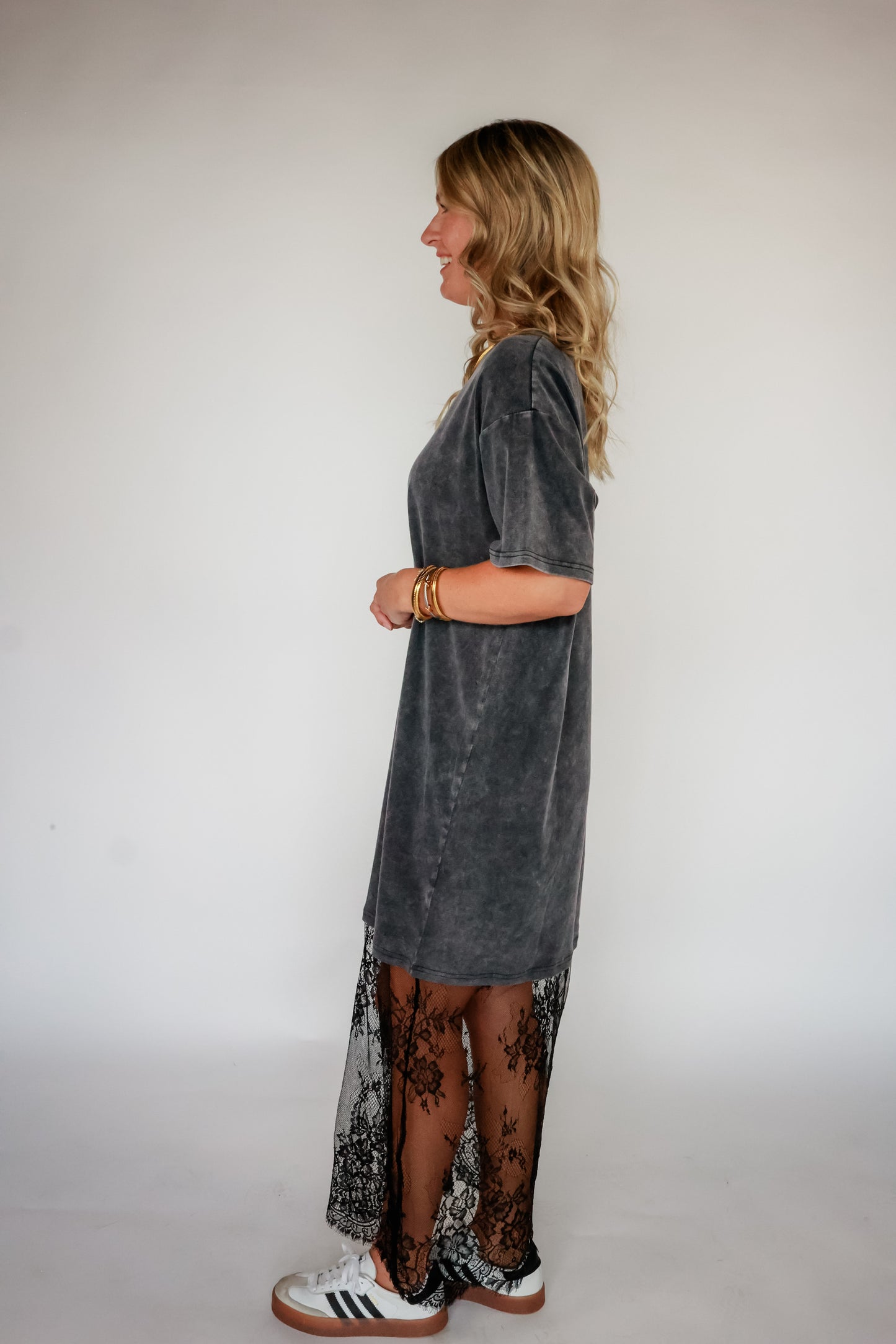 THE EVERLY LACE MAXI | BLACK