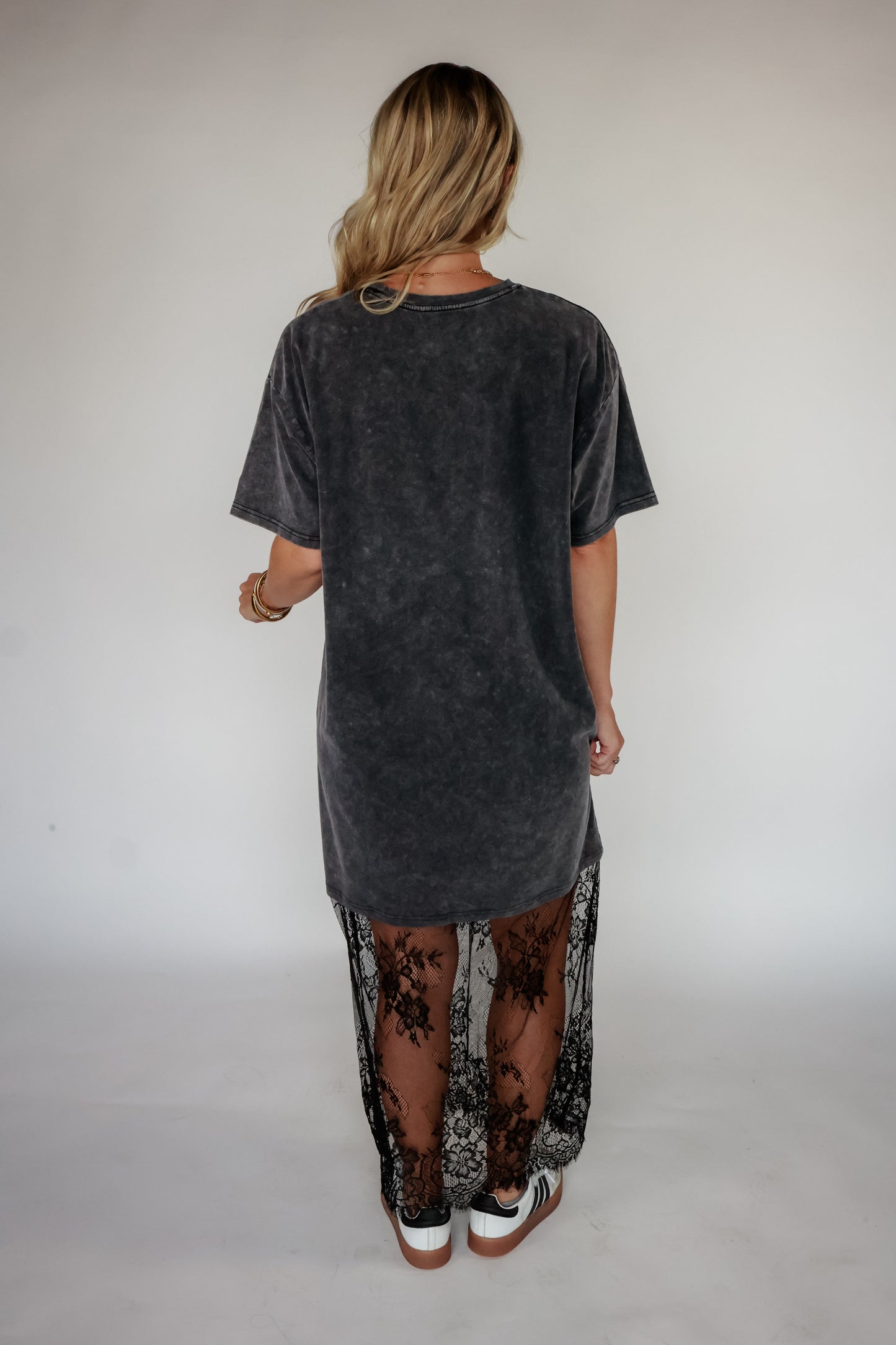 THE EVERLY LACE MAXI | BLACK